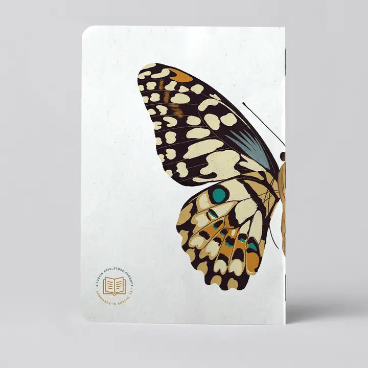 BUTTERFLY 48 PAGE NOTEBOOK - JOURNAL