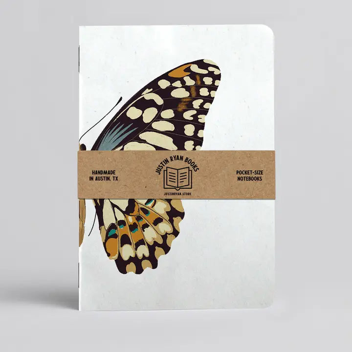 BUTTERFLY 48 PAGE NOTEBOOK - JOURNAL