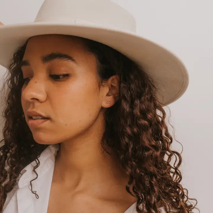 MINIMALIST HEXAGON - EARRING