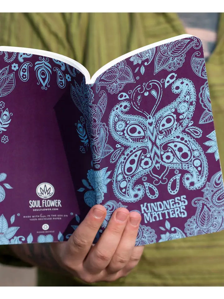 KINDNESS MATTERS RECYCLED NOTEBOOK - JOURNAL
