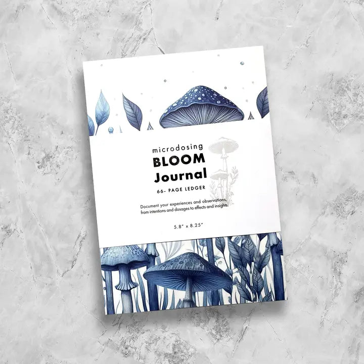 MICRO-DOSING BLOOM JOURNAL: BLUE SHROOMS