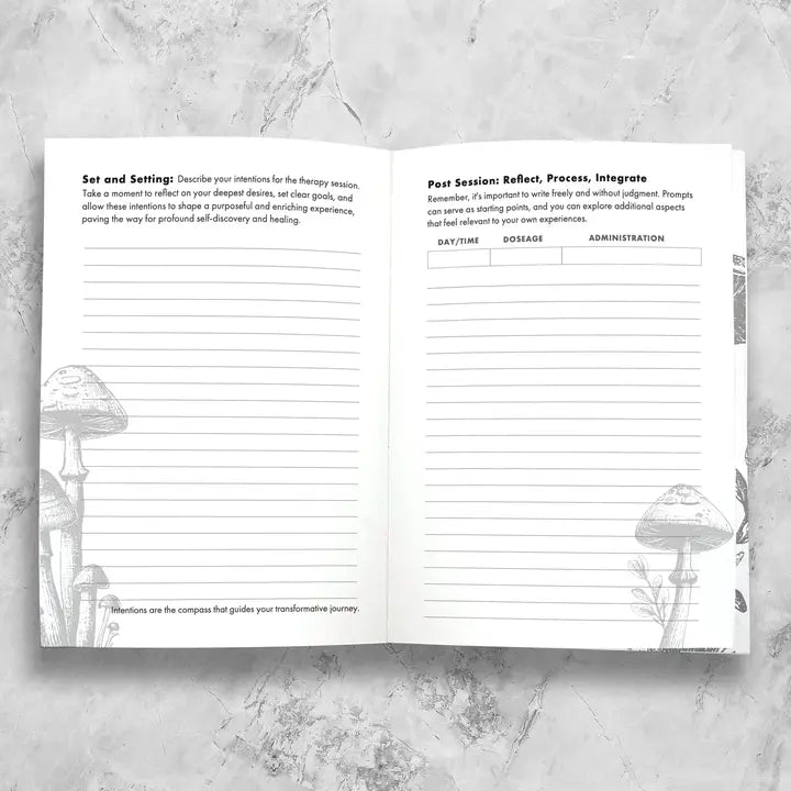MICRO-DOSING BLOOM JOURNAL: BLUE SHROOMS