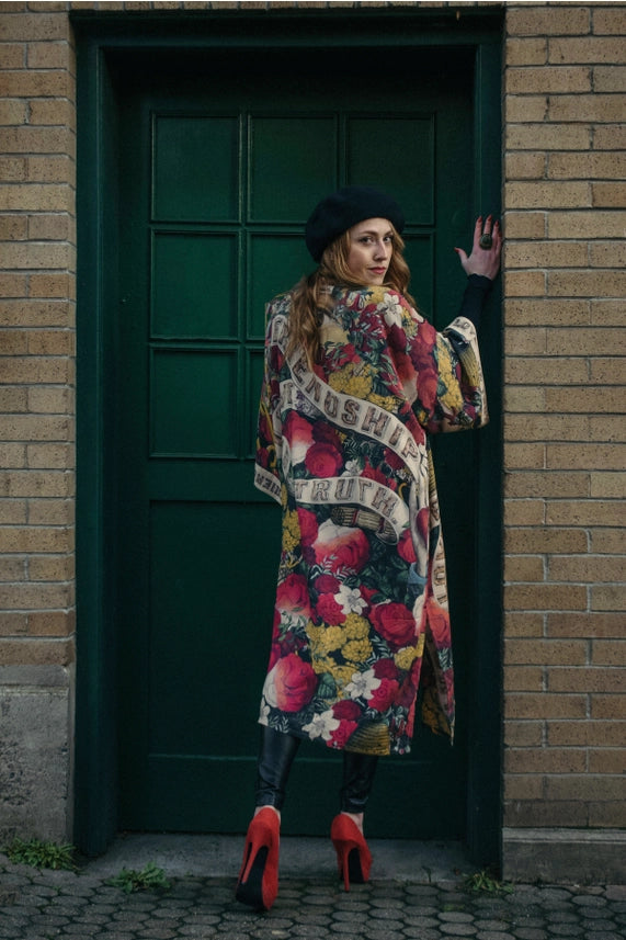 FRIENDSHIP, LOVE & TRUTH OPERA DUSTER - KIMONO