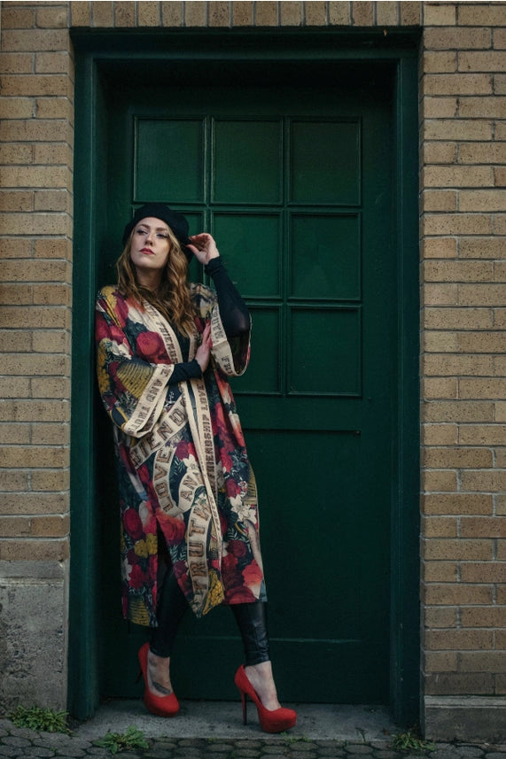 FRIENDSHIP, LOVE & TRUTH OPERA DUSTER - KIMONO