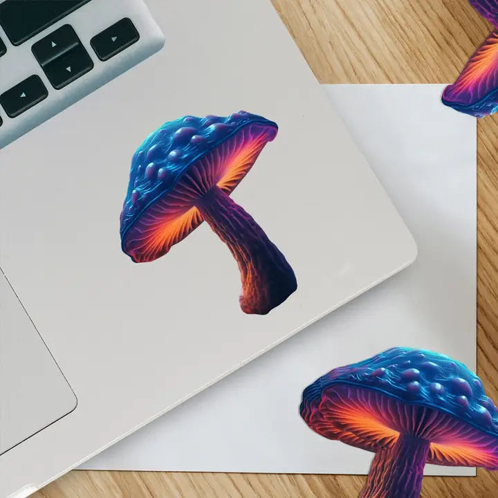 GLOWING MUSHROOM - STICKER