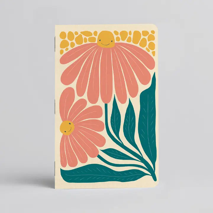 HAPPY DAISY 48 PAGE NOTEBOOK - JOURNAL
