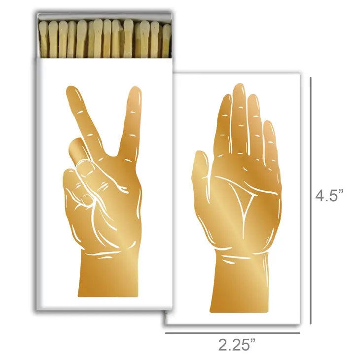 WOODEN MATCHES - HANDS