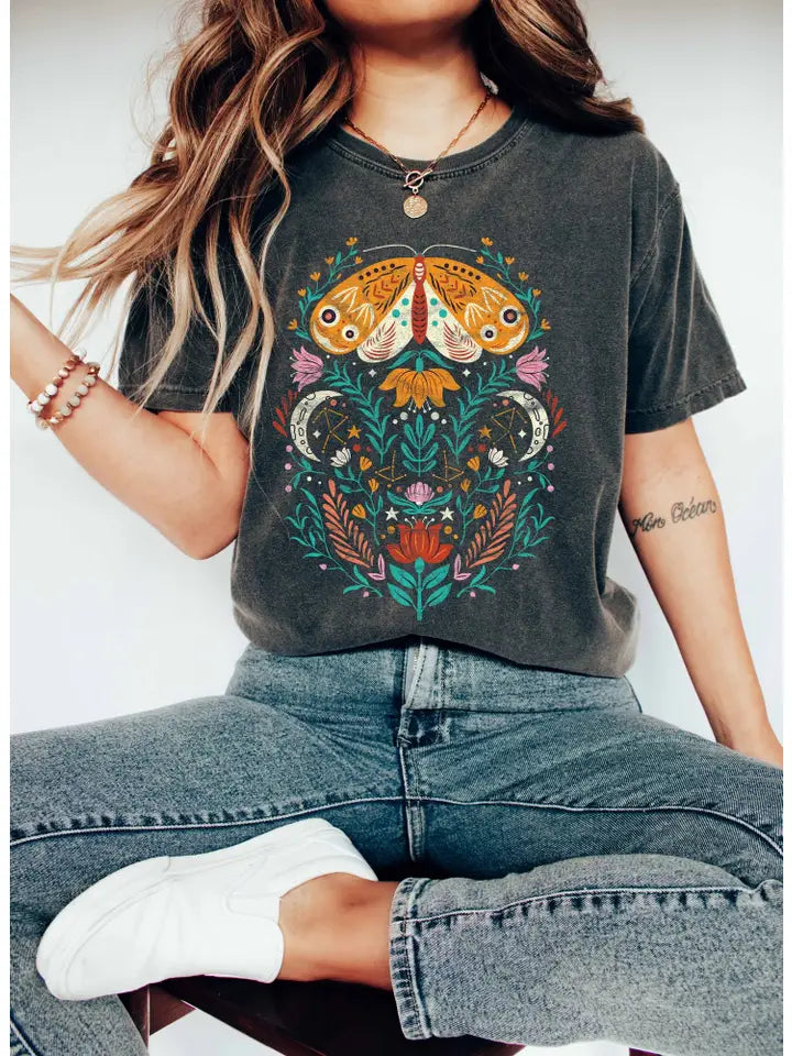 MOTH CELESTIAL COLOR - TEE