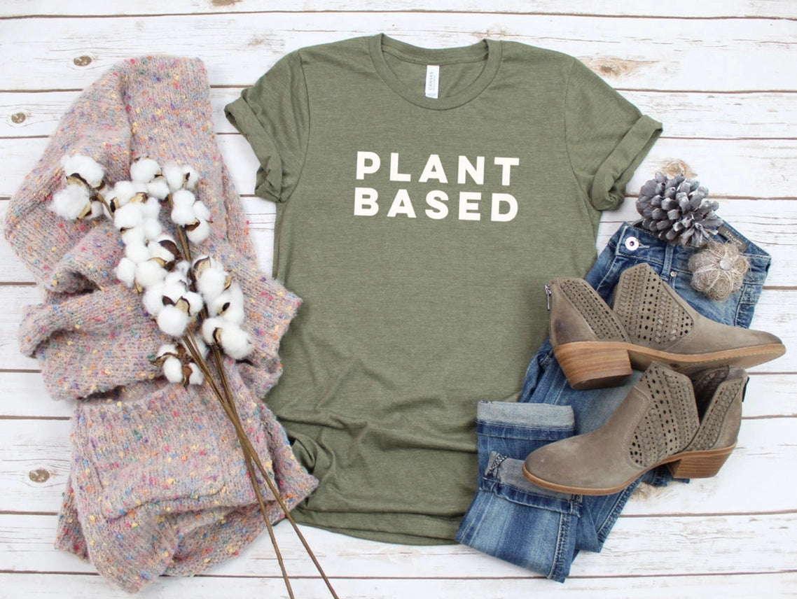 PLANT BASED, UNISEX - TEE