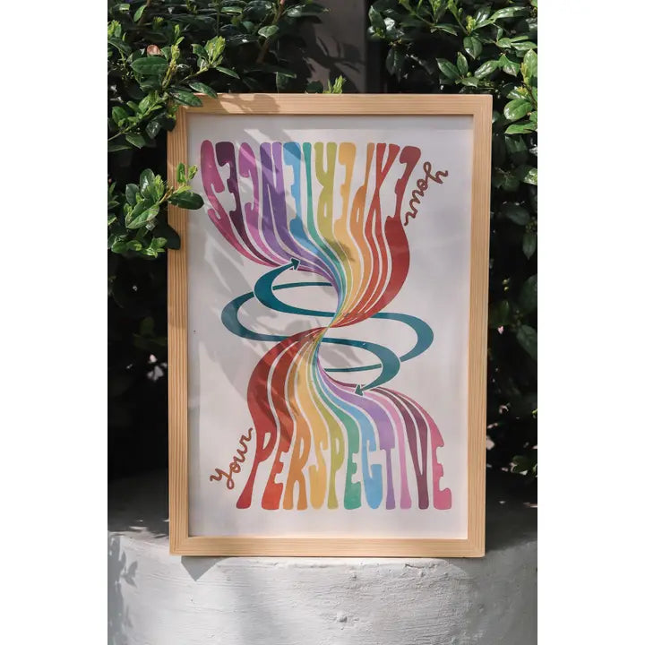 PERSPECTIVE / EXPERIENCES ART POSTER - PRINT