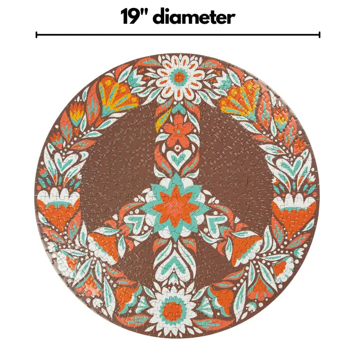 PEACE BY PIECE - 500 PIECE JIGSAW PUZZLE