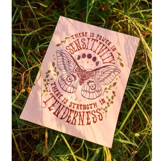POWER IN SENSITIVITY HEMP PAPER - PRINT