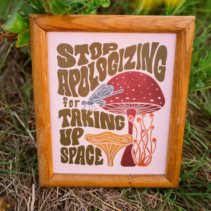 STOP APOLOGIZING HEMP PAPER - PRINT