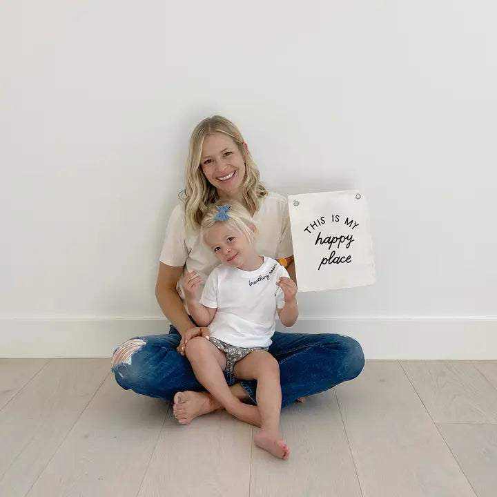 THIS IS MY HAPPY PLACE - CANVAS MINI BANNER