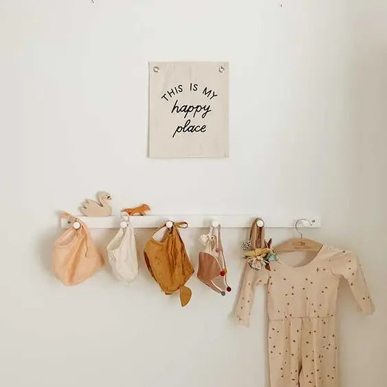 THIS IS MY HAPPY PLACE - CANVAS MINI BANNER