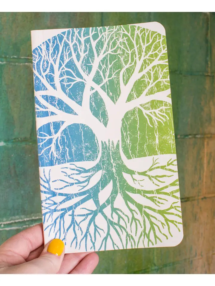 TREE OF LIFE RECYCLED NOTEBOOK - JOURNAL