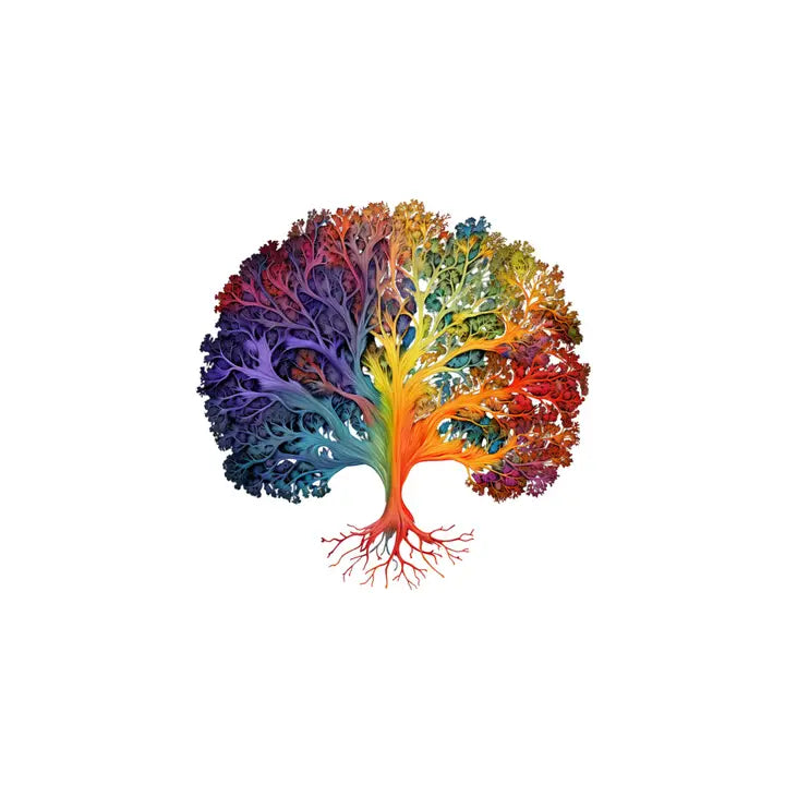 COLORFUL TREE OF LIFE - STICKER