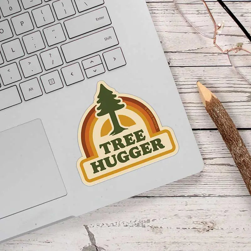 TREE HUGGER - STICKER