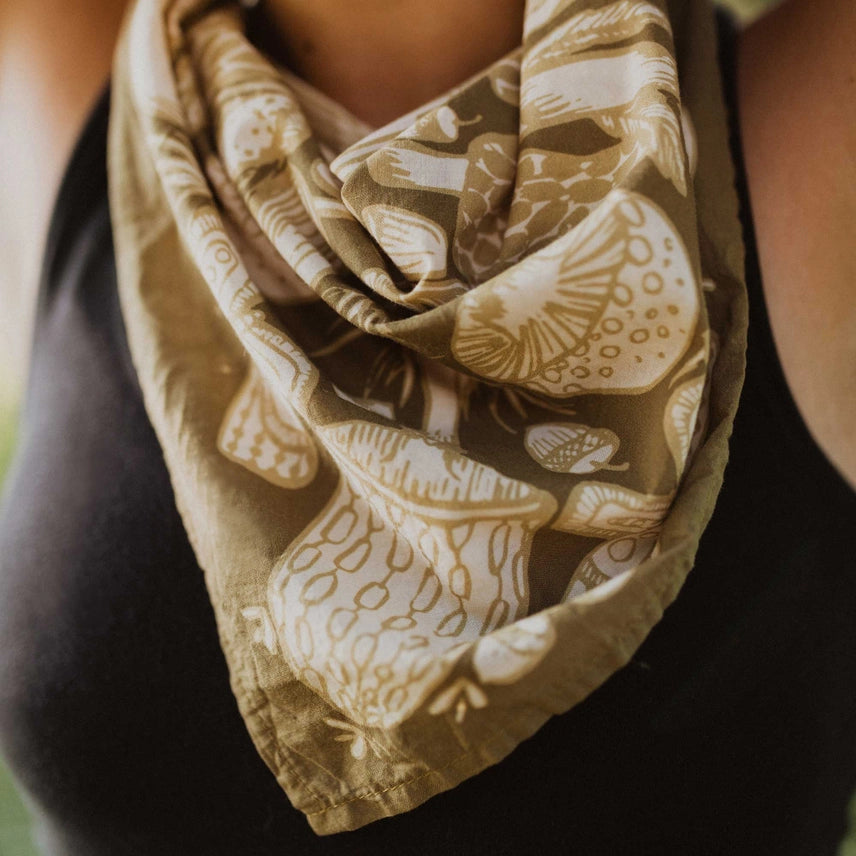 MUSHROOMS BANDANA