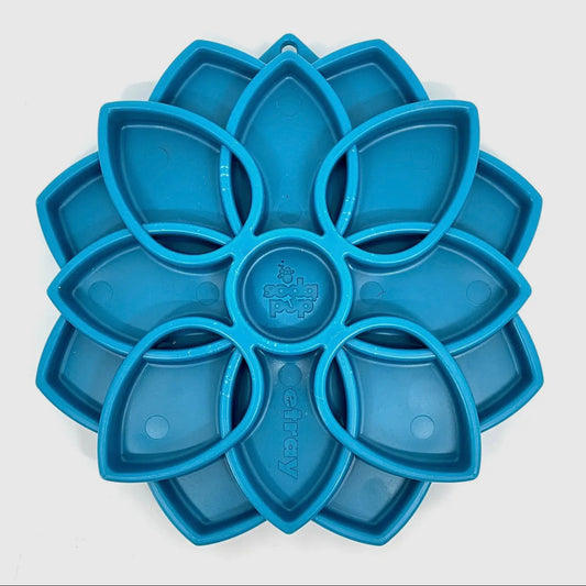 MANDALA ENRICHMENT TRAY FOR DOGS - BLUE