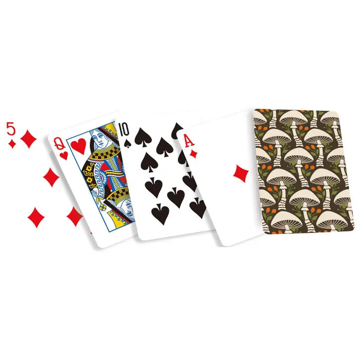 RETRO MUSHROOM PLAYING CARDS