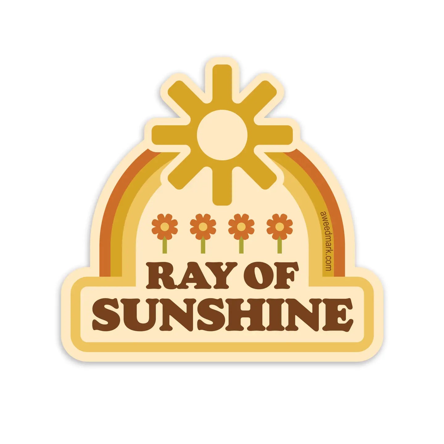 RAY OF SUNSHINE RETRO - STICKER