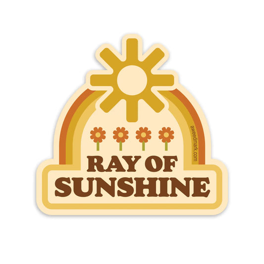 RAY OF SUNSHINE RETRO - STICKER