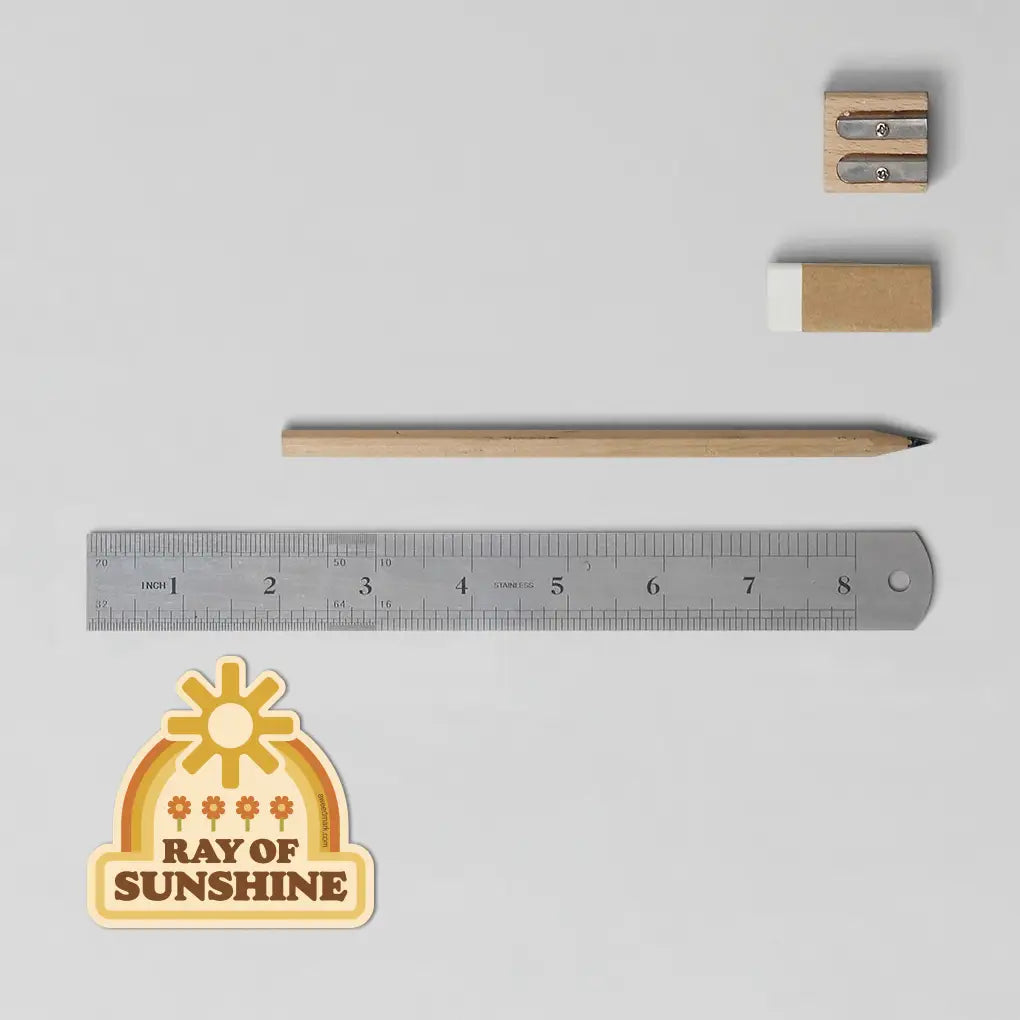 RAY OF SUNSHINE RETRO - STICKER