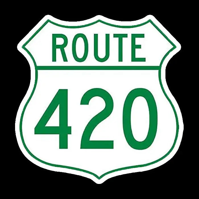 ROUTE 420 - STICKER