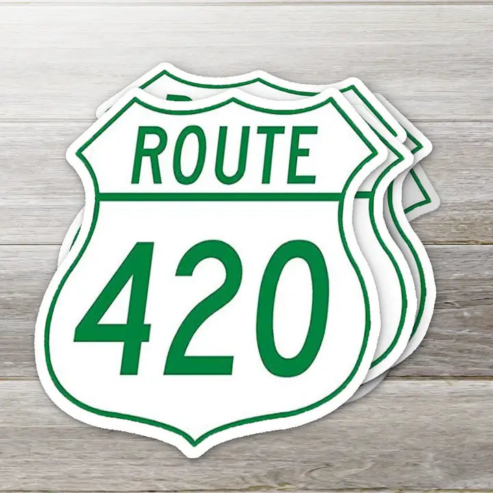 ROUTE 420 - STICKER