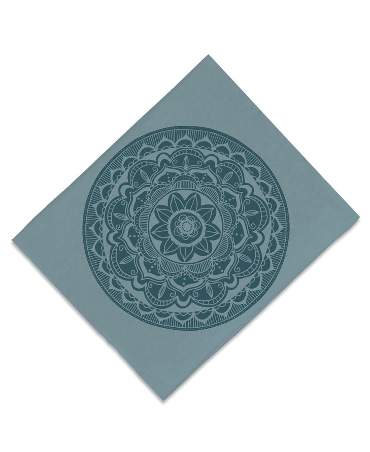 BOHO HEADBAND - INDIGO MANDALA - BLUE