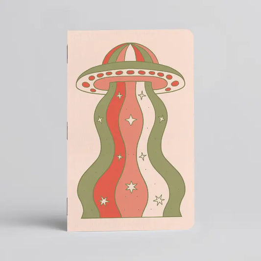 STELLAR ARRIVAL UFO 48 PAGE NOTEBOOK - JOURNAL