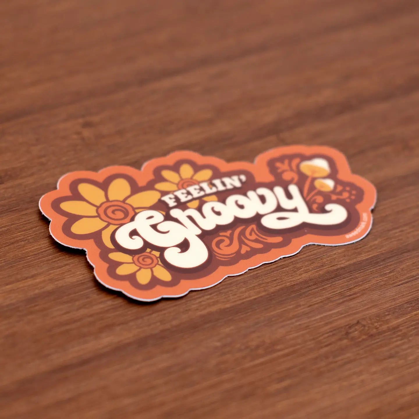 FEELIN' GROOVY FLOWER - STICKER