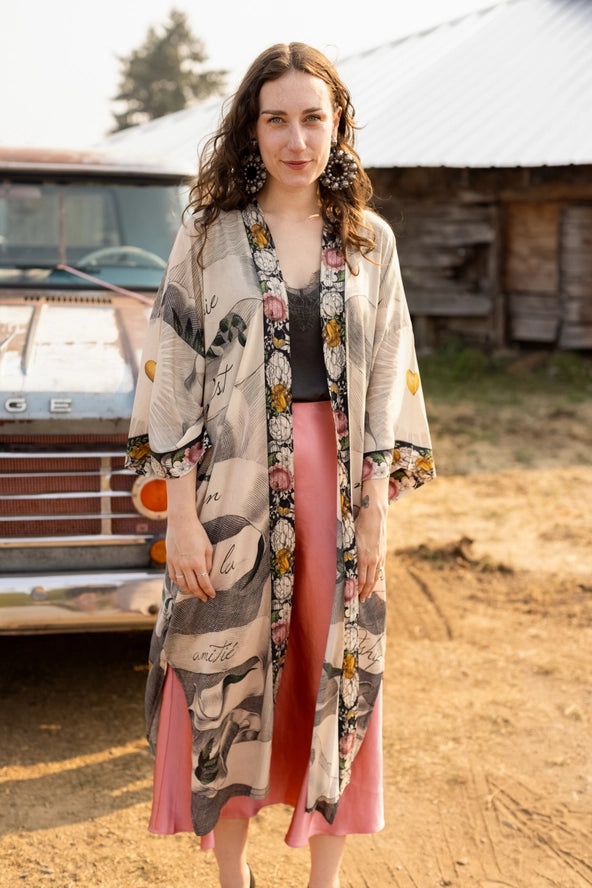 TAKE MY HAND OPERA DUSTER FULL LENGTH - KIMONO