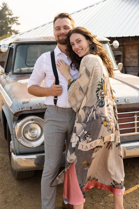 TAKE MY HAND OPERA DUSTER FULL LENGTH - KIMONO