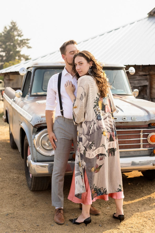 TAKE MY HAND OPERA DUSTER FULL LENGTH - KIMONO