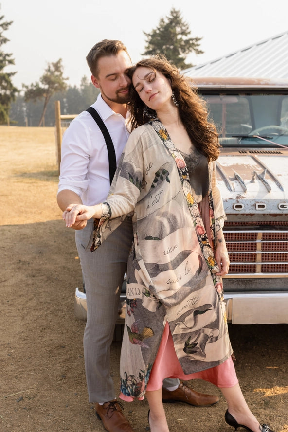 TAKE MY HAND OPERA DUSTER FULL LENGTH - KIMONO