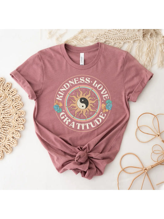 KINDNESS, LOVE, GRATITUDE - TEE