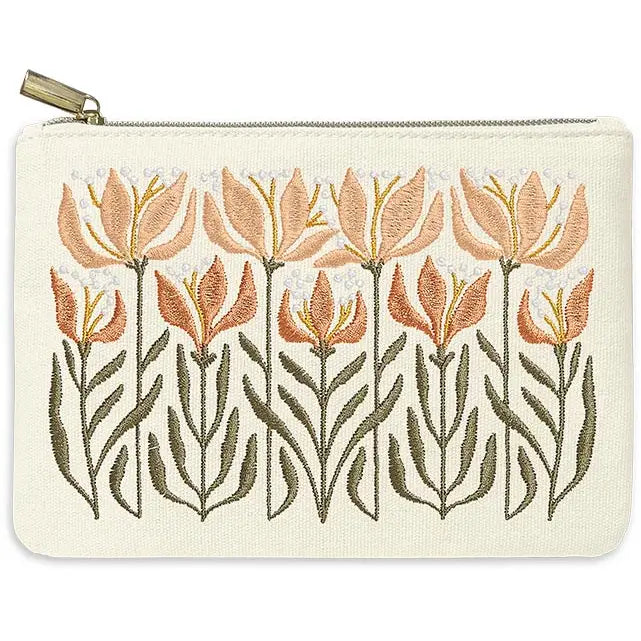 LARGE POUCH FLOWER MARKET LILY