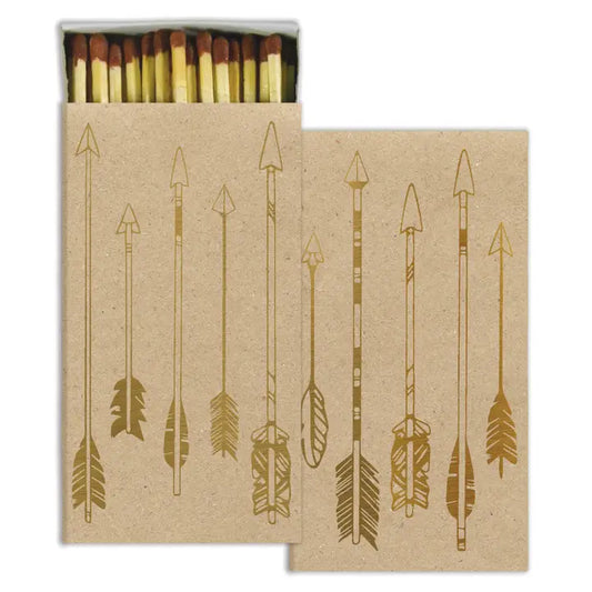 WOODEN MATCHES - GOLDEN ARROWS