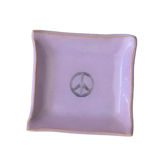 PEACE - SQUARE DISH