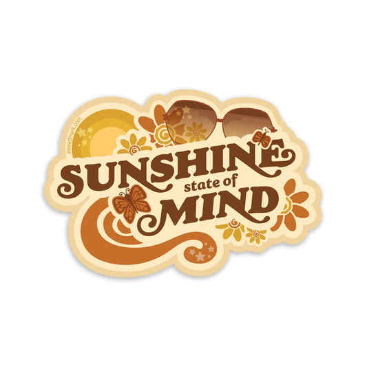 SUNSHINE STATE OF MIND - STICKER