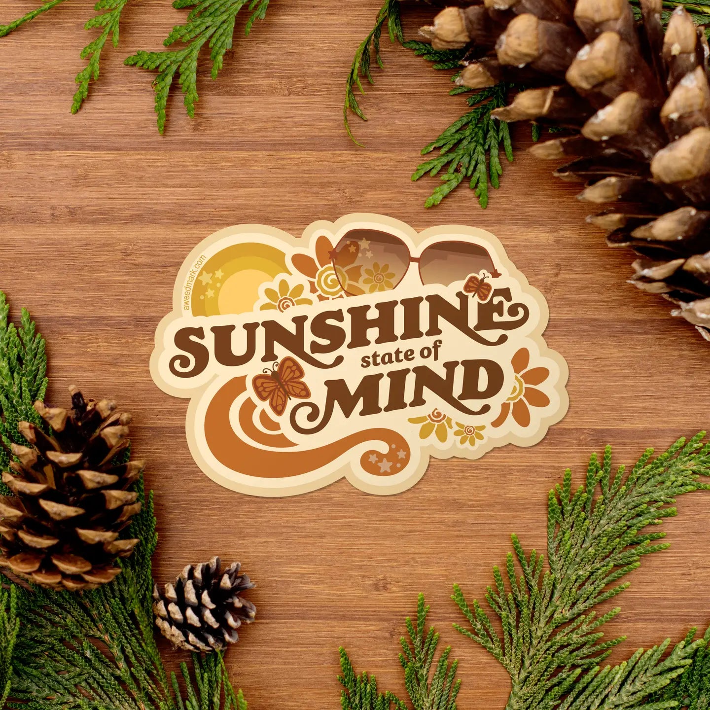 SUNSHINE STATE OF MIND - STICKER