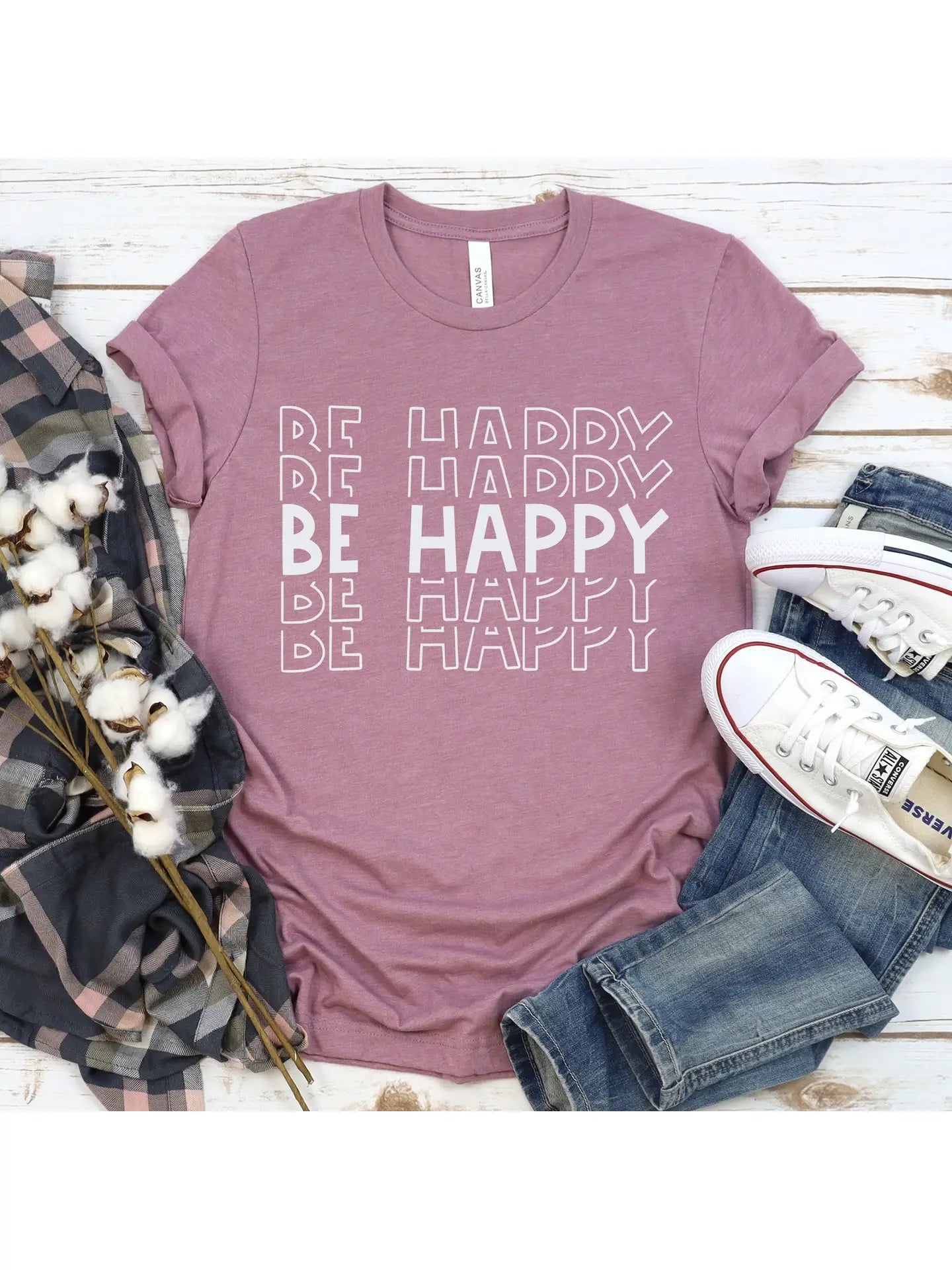 BE HAPPY - TEE