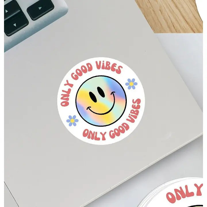 ONLY GOOD VIBES - STICKER