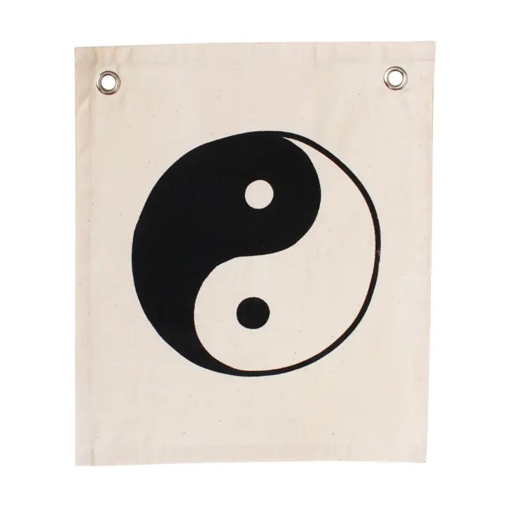 YIN YANG - CANVAS MINI BANNER