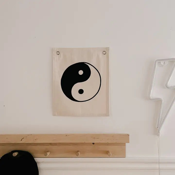 YIN YANG - CANVAS MINI BANNER